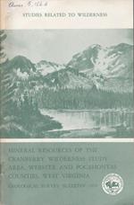 Mineral resources of the cranberry wilderness study area, Webster and Pocahontas Counties, West Virginia