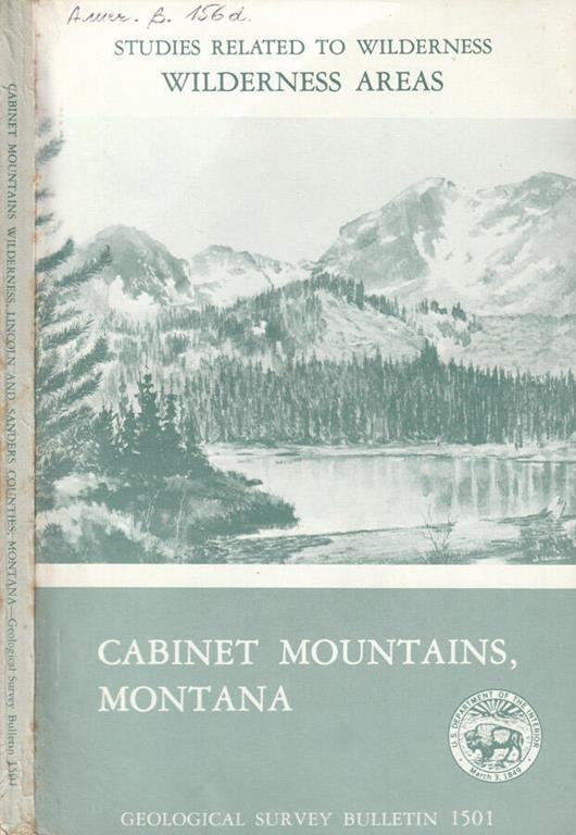 Cabinet mountains wilderness, Lincoln and Sanders Counties, Montana - copertina
