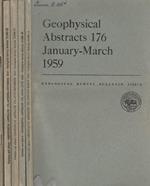Geophysical abstracts 1959