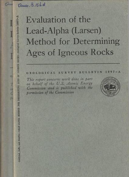 Studies in geochronology - copertina