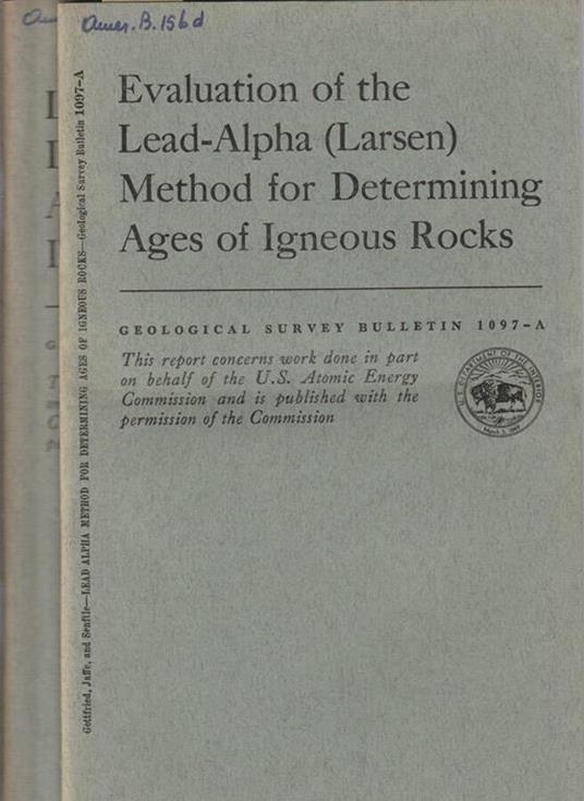 Studies in geochronology - copertina