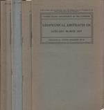 Geophysical abstracts 1947