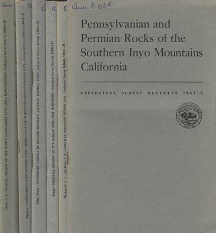 Contribution to general geology 1061 - copertina