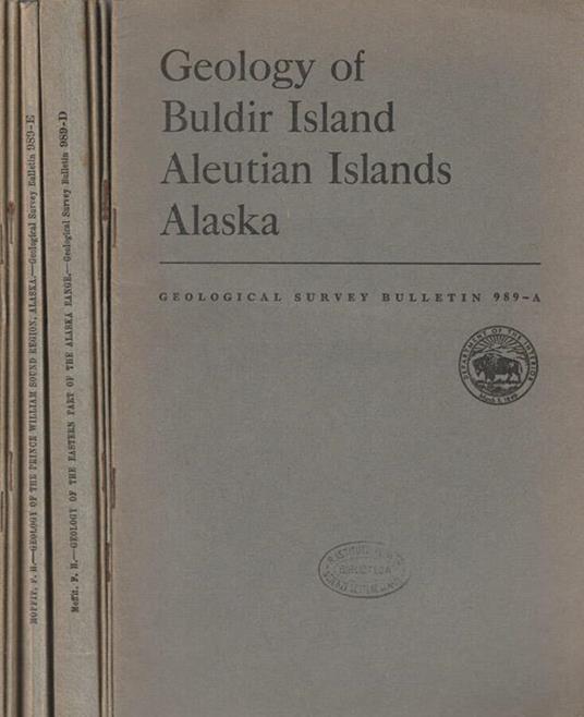 Mineral resources of Alaska 1951 - copertina