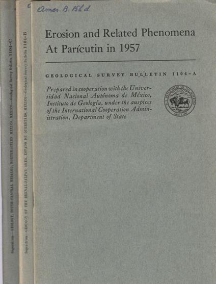 Geologic investigations in Mexico - copertina