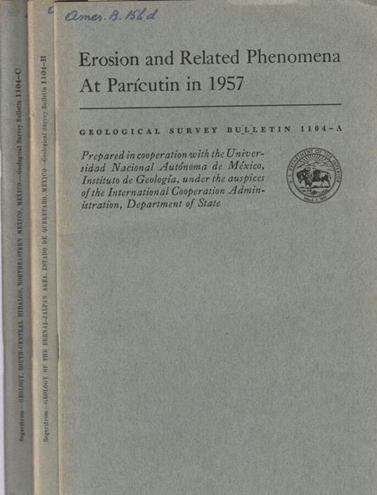 Geologic investigations in Mexico - copertina