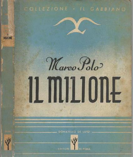 Il milione - Marco Polo - copertina