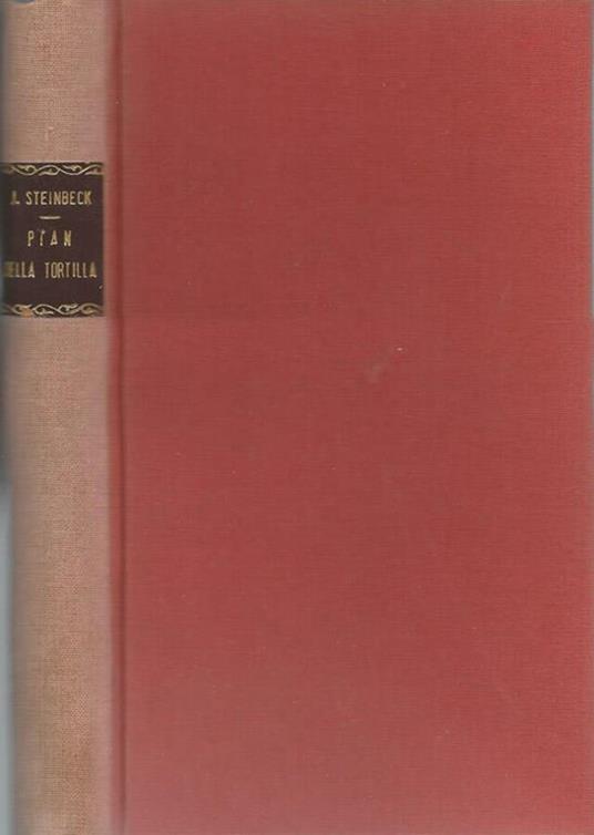 Pian della tortilla - John Steinbeck - copertina