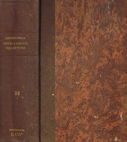 Smithsonian miscellaneous collections vol.XXXVI - copertina