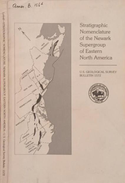 Startigraphic Nomenclature of the Newark Supergroup of Eastern North America - copertina