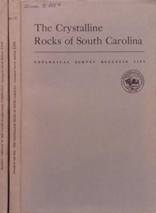 Geological Survey Bulletin 1184 - copertina
