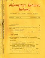 Informatore botanico italiano. Bollettino della societa botanica italiana. Vol.10, fasc.2, 3, anno 1978