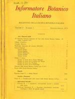 Informatore botanico italiano. Bollettino della società botanica italiana. Vol. 5, fasc.1, 2, 3, anno 1973