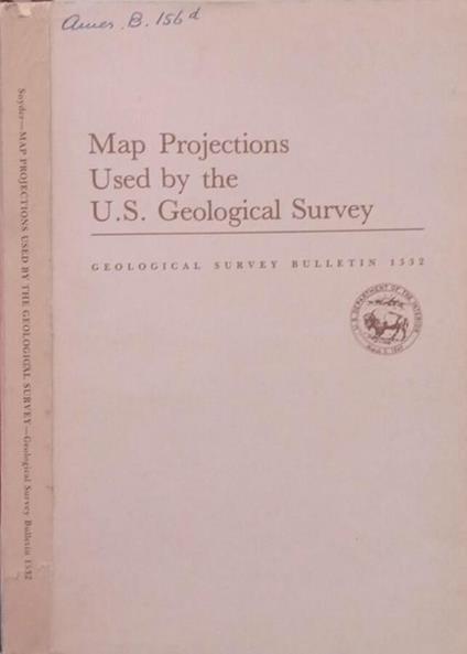 Map Projections Used by the U.S. Geological Survey - copertina