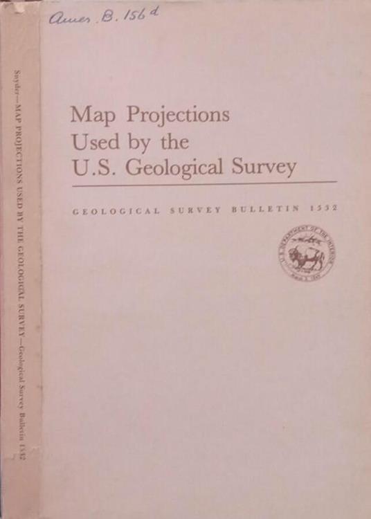 Map Projections Used by the U.S. Geological Survey - copertina