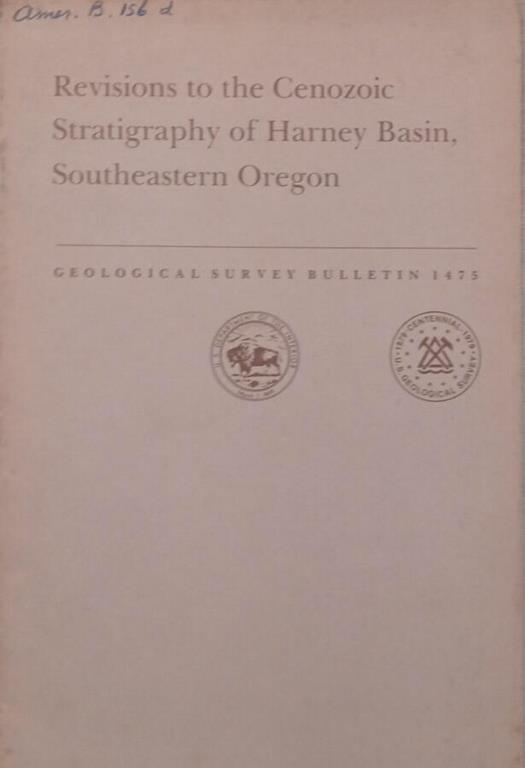 Revision to the Cenozoic Stratigraphy of Harney Basin, Southeastern Oregon - copertina