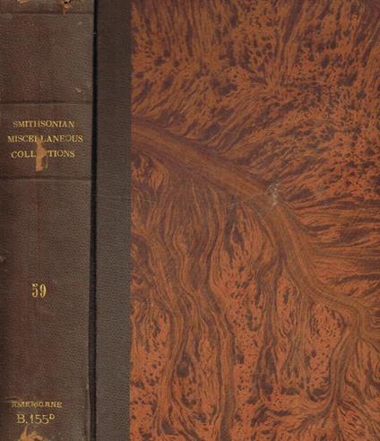 Smithsonian miscellaneous collections vol 59 - copertina