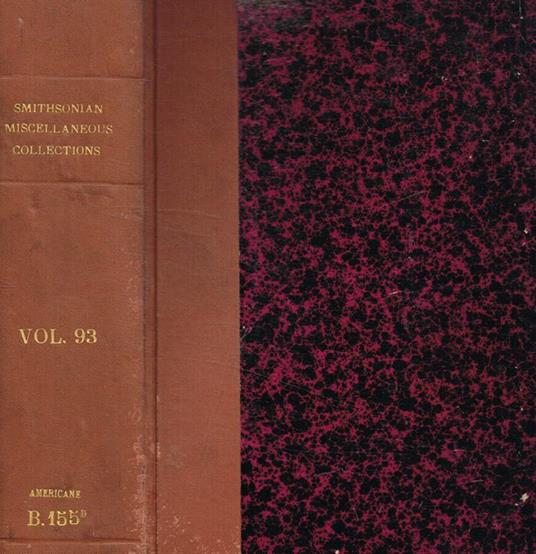 Smithsonian miscellaneous collections. Vol. 93 - copertina