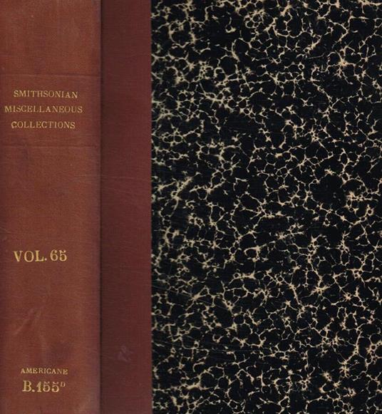 Smithsonian miscellaneous collections vol.65 - copertina