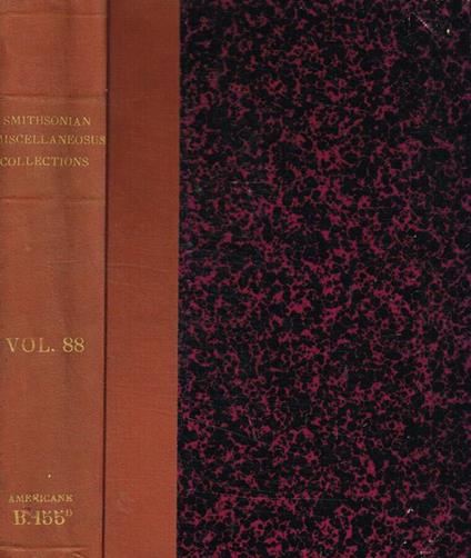 Smithsonian miscellaneous collections. Smithsonian physlcal tables. Vol. 88 - copertina