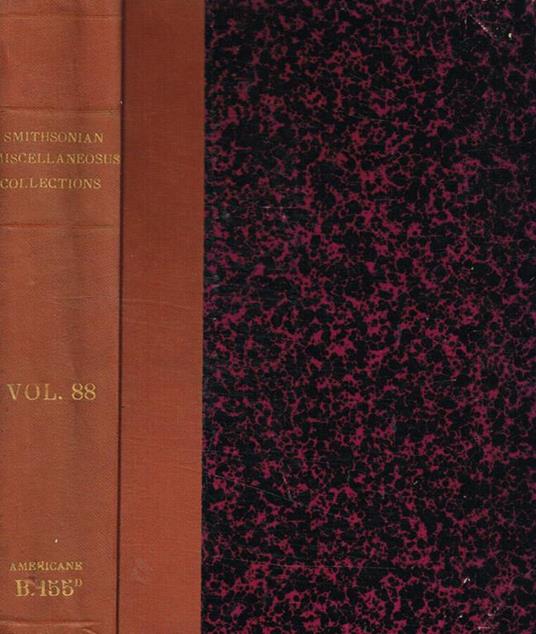 Smithsonian miscellaneous collections. Smithsonian physlcal tables. Vol. 88 - copertina