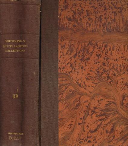Smithsonian miscellaneous collections XXXIX - copertina