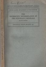 The microscopic determination of the nonopaque minerals