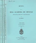 Revista de la Real Academia de Ciencias exactas, fisicas y naturales de Madrid