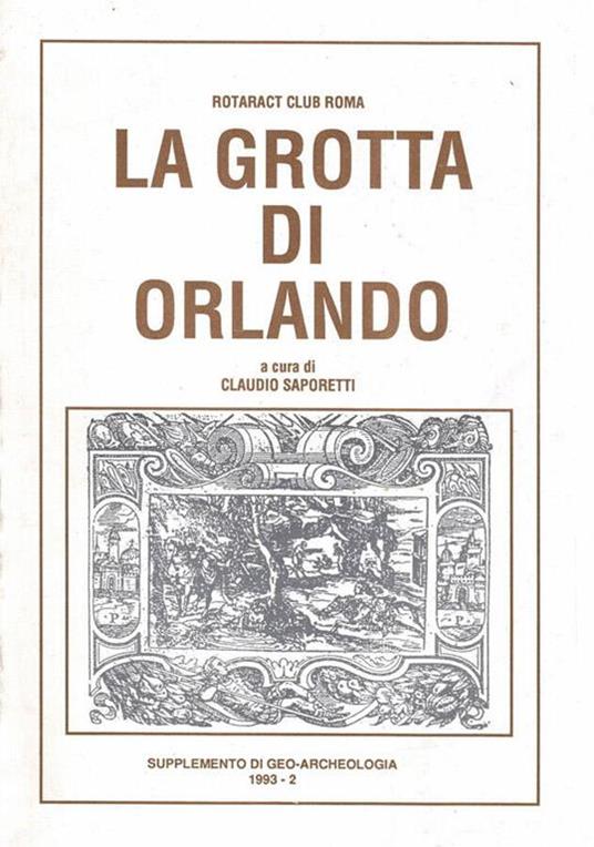 La Grotta di Orlando - Claudio Saporetti - copertina