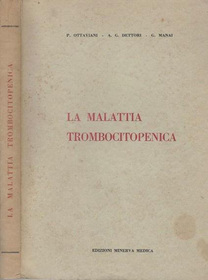 La malattia trombocitopenica - copertina