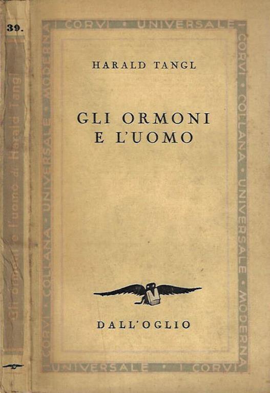 Gli ormoni dell'uomo - Harald Tangl - copertina