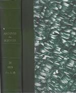 Archives des sciences Vol.23, Janvier – Avril 1970