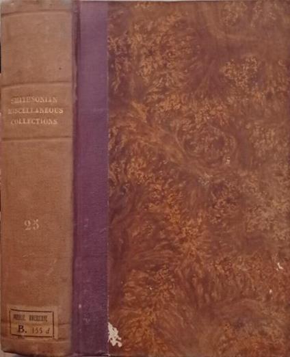 Smithsonian Miscellaneous Collections Vol.25 - copertina