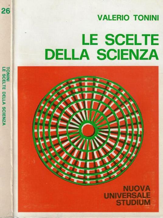 Le scelte della scienza - Valerio Tonini - copertina