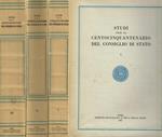 Studi per il centocinquantenario del consiglio di stato 3voll