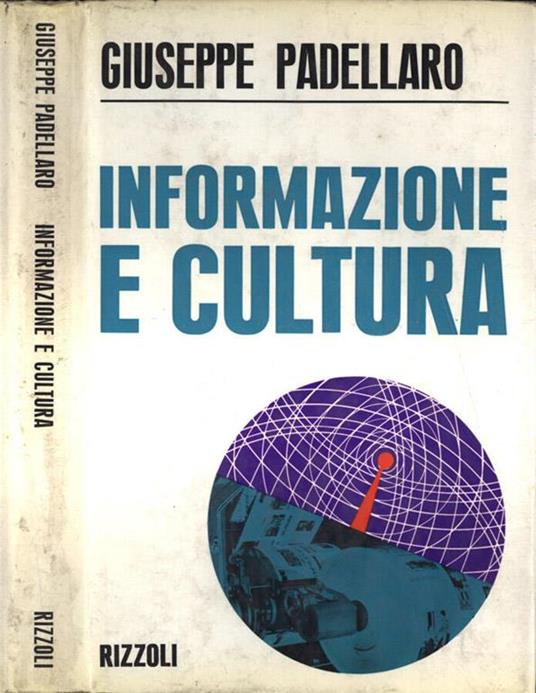 Informazione e cultura - Giuseppe Padellaro - copertina