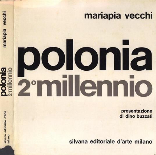 Polonia 2 millennio - Mariapia Vecchi - copertina