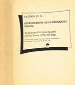 Introduzione alla geografia umana