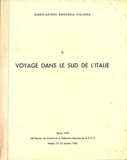 Voyage dans le sud d' Italie II - copertina