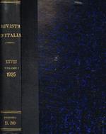 Rivista d'italia anno XXVIII, volume I, 1925