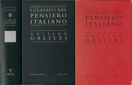 Letteratura e vita civile i classici del pensiero italiano Vol. II - Libro  Usato - Biblioteca Treccani - Il Sole 24 Ore 