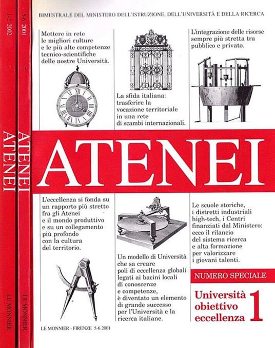 Atenei. Vol. 1 - 2 - copertina