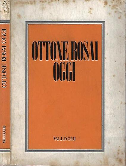 Ottone Rosai oggi - copertina