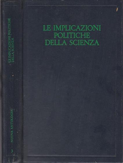 Le implicazioni politiche dela scienza - copertina