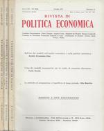 Rivista di politica economica Anno LXII, Serie III, Fascicolo X,XI,XII, 1972