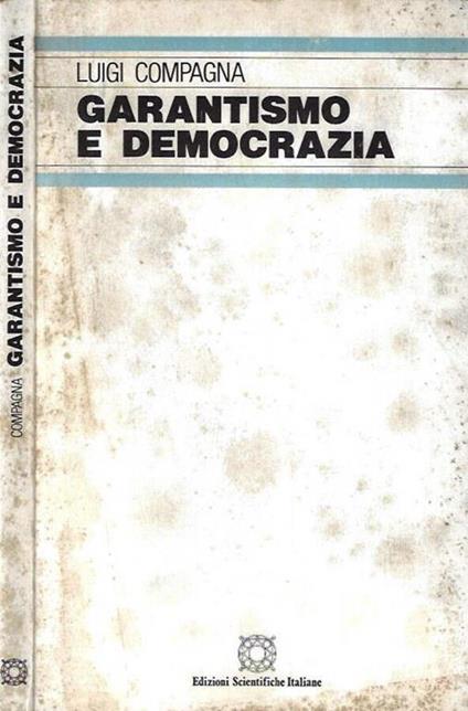 Garantismo e Democrazia - Luigi Compagna - copertina