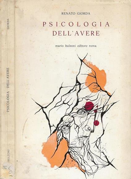 Psicologia dell'avere - Renato Giorda - copertina