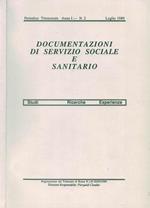 Documentazioni di Servizio Sociale e Sanitario - 1989, n. 2
