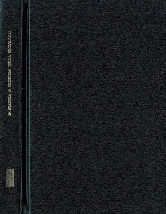 Problemi della sociologia - Gianni Statera - copertina
