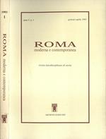 Roma moderna e contemporanea Anno I, n. 1